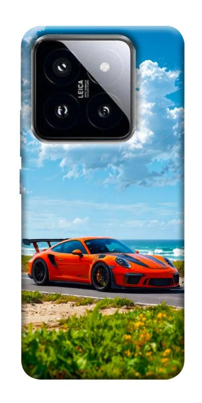 Чохол itsPrint Car in nature для Xiaomi 14 Pro, авто, купити оптом з доставкою