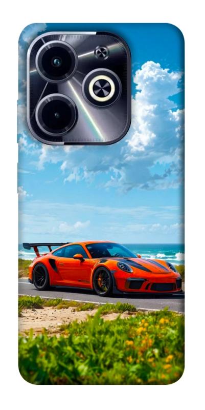 Чехол itsPrint Car in nature для Infinix Hot 40i, авто, купить оптом с доставкой