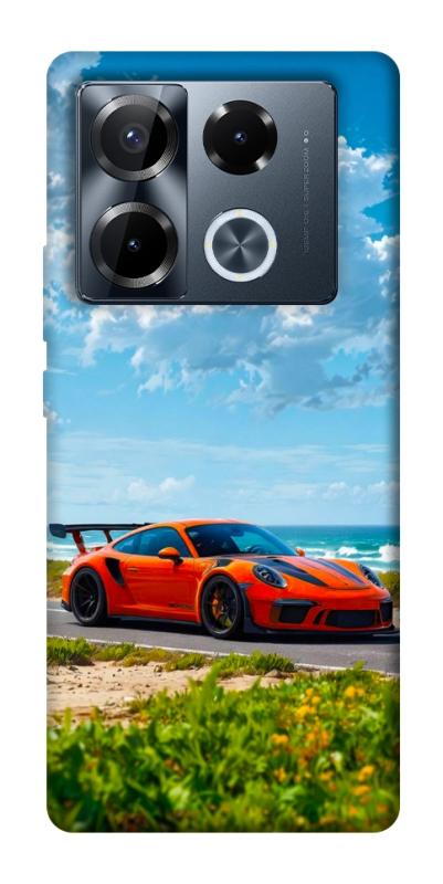 Чехол itsPrint Car in nature для Infinix Note 40 Pro 4G, авто, купить оптом с доставкой