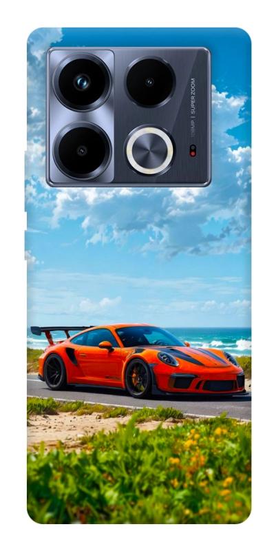 Чехол itsPrint Car in nature для Infinix Note 40 4G, авто, купить оптом с доставкой