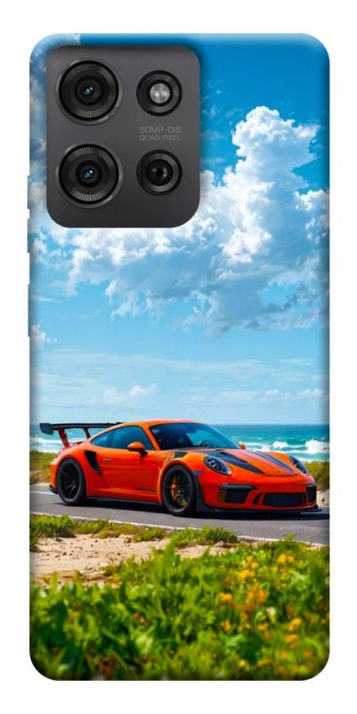 Чехол itsPrint Car in nature для Motorola Moto G75 5G, авто, купить оптом с доставкой