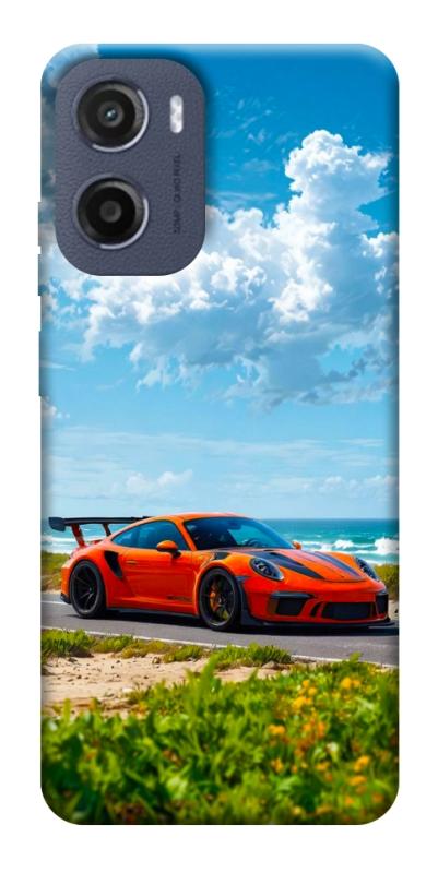 Чехол itsPrint Car in nature для Motorola Moto G05, авто, купить оптом с доставкой
