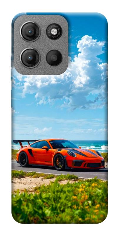 Чехол itsPrint Car in nature для Motorola Moto G15 4G, авто, купить оптом с доставкой