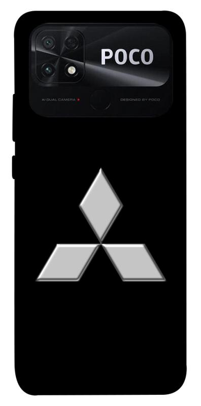 Чехол itsPrint Steel symbol для Xiaomi Poco C40, авто, купить оптом с доставкой