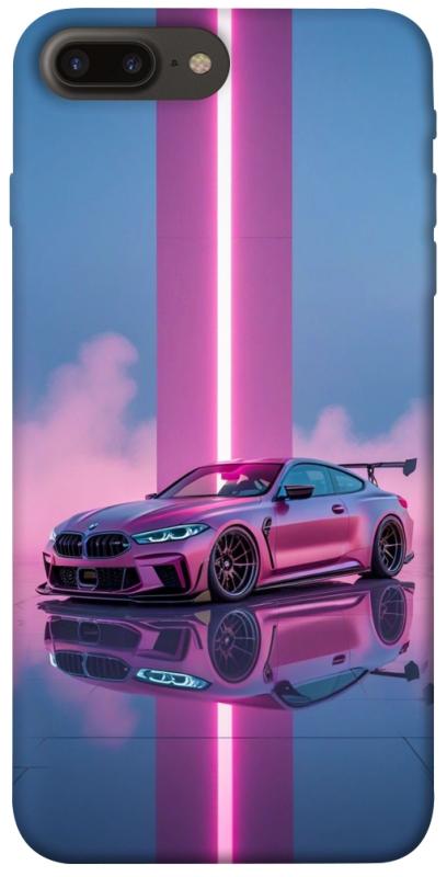 Чохол itsPrint Pink neon car для Apple iPhone 7 plus / 8 plus (5.5"), авто, купити оптом з доставкою