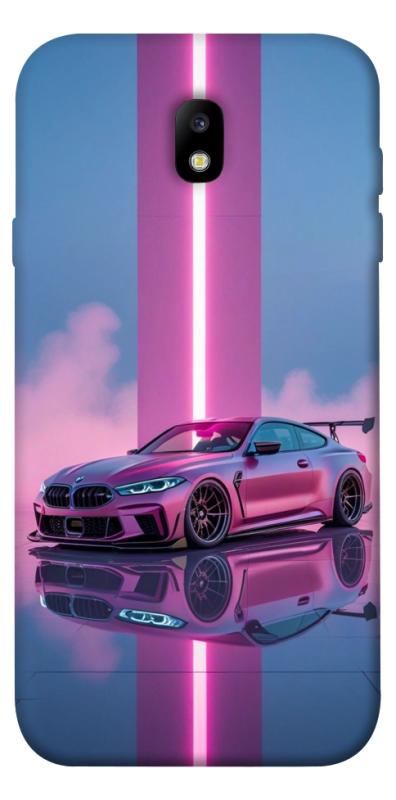 Чохол itsPrint Pink neon car для Samsung J730 Galaxy J7 (2017), авто, купити оптом з доставкою