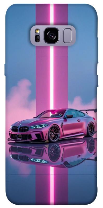 Чехол itsPrint Pink neon car для Samsung G955 Galaxy S8 Plus, авто, купить оптом с доставкой