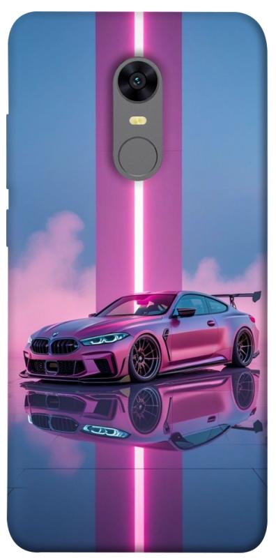 Чехол itsPrint Pink neon car для Xiaomi Redmi 5 Plus / Redmi Note 5 (Single Camera), авто, купить оптом с доставкой
