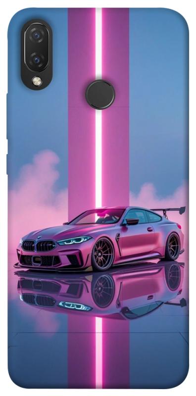 Чехол itsPrint Pink neon car для Huawei P Smart+ (nova 3i), авто, купить оптом с доставкой