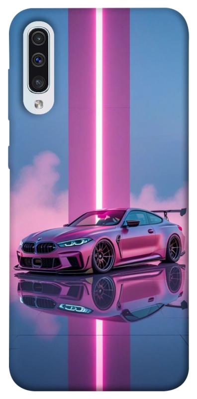 Чехол itsPrint Pink neon car для Samsung Galaxy A50 (A505F) / A50s / A30s, авто, купить оптом с доставкой