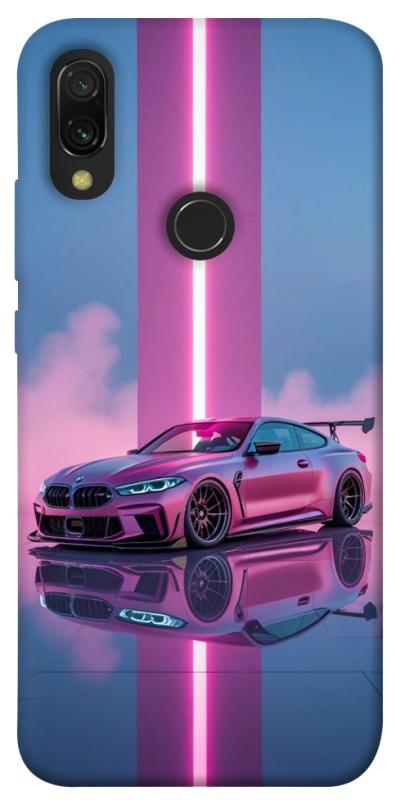 Чехол itsPrint Pink neon car для Xiaomi Redmi 7, авто, купить оптом с доставкой