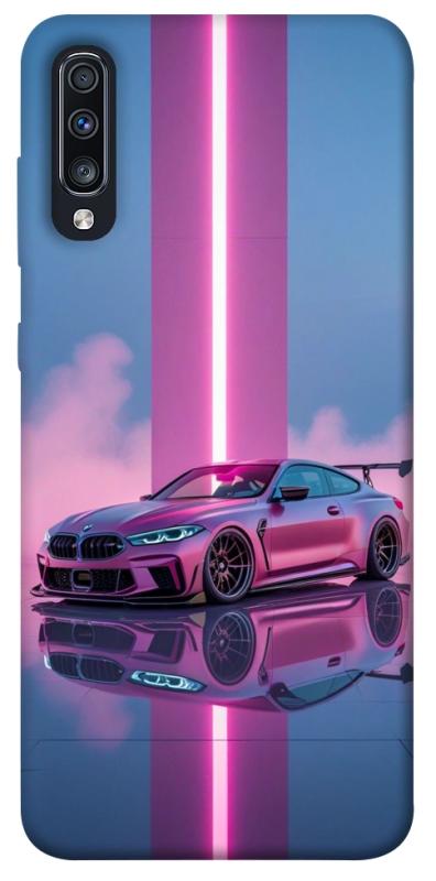 Чехол itsPrint Pink neon car для Samsung Galaxy A70 (A705F), авто, купить оптом с доставкой
