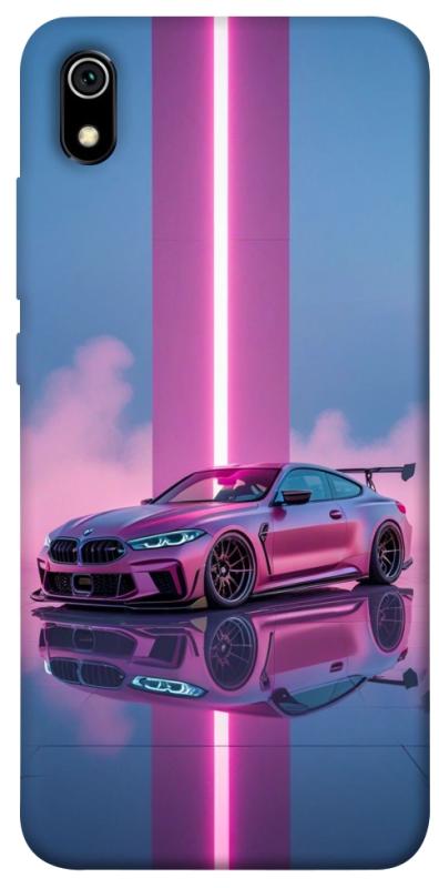 Чехол itsPrint Pink neon car для Xiaomi Redmi 7A, авто, купить оптом с доставкой
