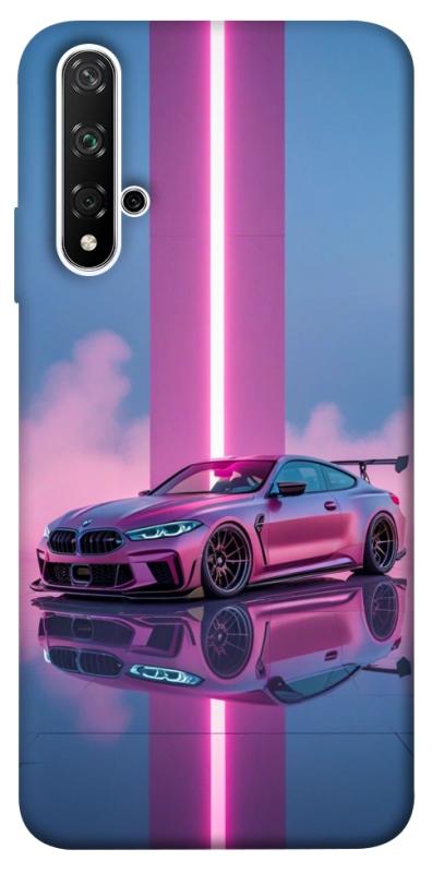 Чехол itsPrint Pink neon car для Huawei Honor 20 / Nova 5T, авто, купить оптом с доставкой