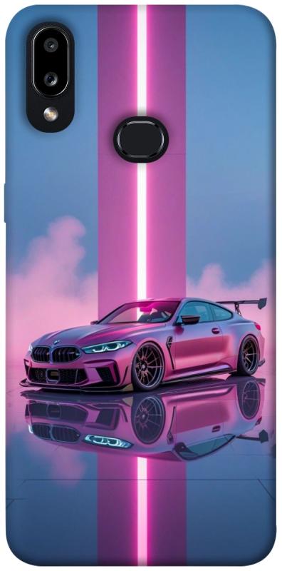 Чехол itsPrint Pink neon car для Samsung Galaxy A10s, авто, купить оптом с доставкой