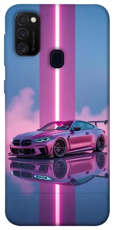 Чехол itsPrint Pink neon car для Samsung Galaxy M30s / M21, авто, купить оптом с доставкой