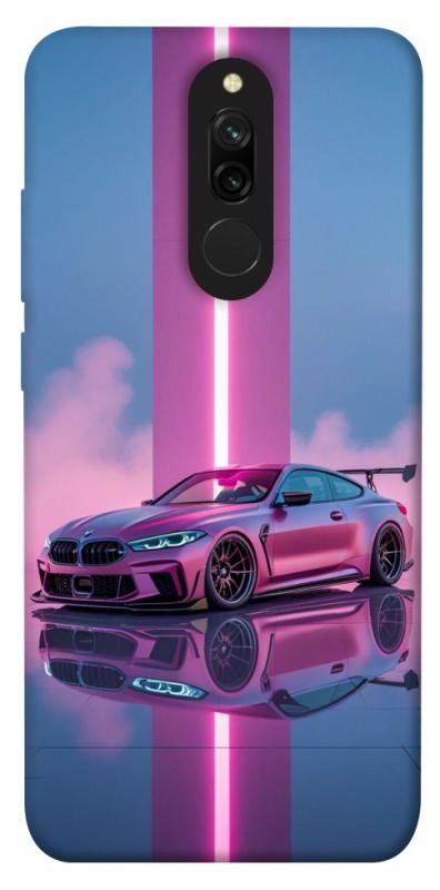 Чохол itsPrint Pink neon car для Xiaomi Redmi 8, авто, купити оптом з доставкою