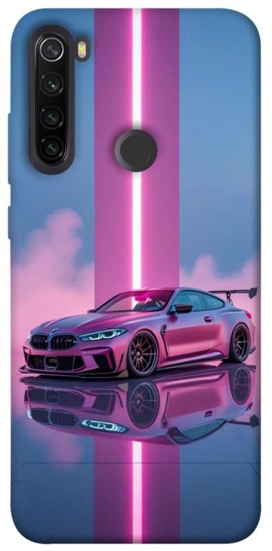 Чехол itsPrint Pink neon car для Xiaomi Redmi Note 8T, авто, купить оптом с доставкой