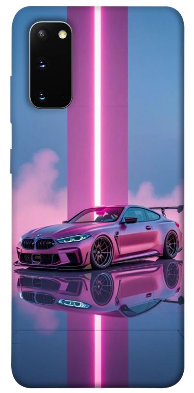 Чохол itsPrint Pink neon car для Samsung Galaxy S20, авто, купити оптом з доставкою