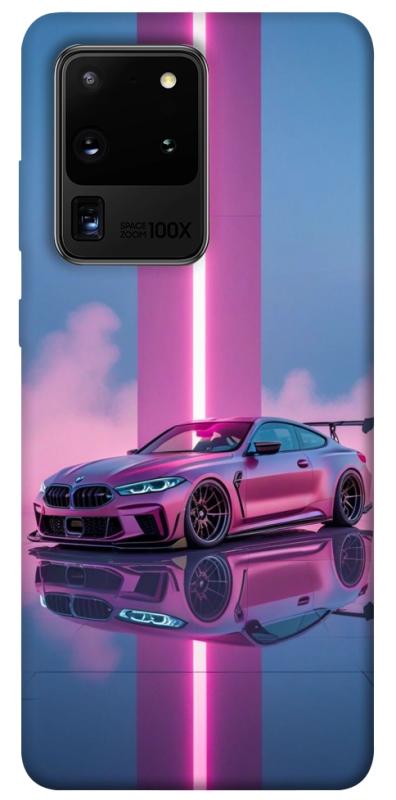 Чехол itsPrint Pink neon car для Samsung Galaxy S20 Ultra, авто, купить оптом с доставкой