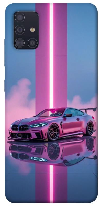 Чехол itsPrint Pink neon car для Samsung Galaxy A51, авто, купить оптом с доставкой
