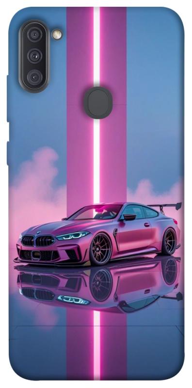 Чехол itsPrint Pink neon car для Samsung Galaxy A11, авто, купить оптом с доставкой