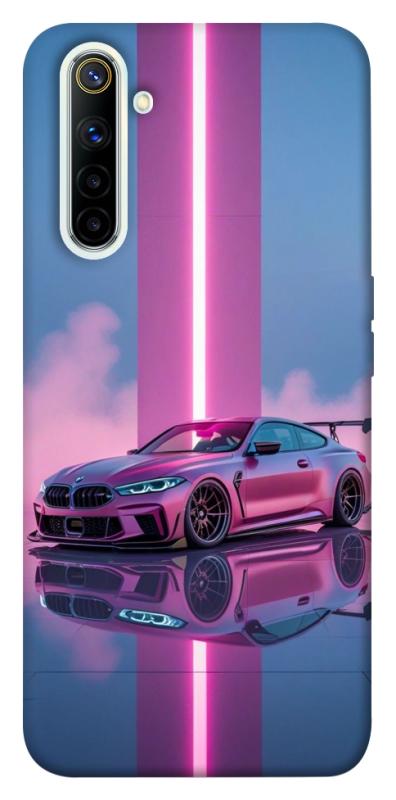 Чохол itsPrint Pink neon car для Realme 6, авто, купити оптом з доставкою