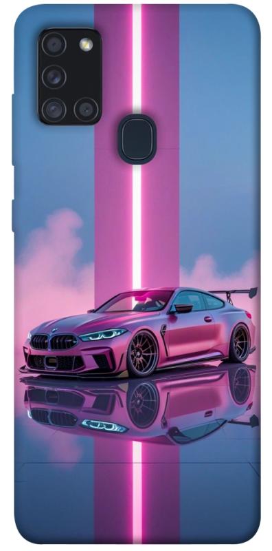 Чехол itsPrint Pink neon car для Samsung Galaxy A21s, авто, купить оптом с доставкой