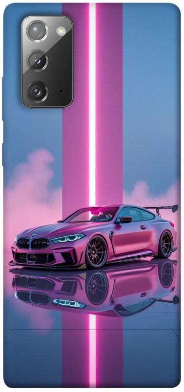 Чехол itsPrint Pink neon car для Samsung Galaxy Note 20, авто, купить оптом с доставкой