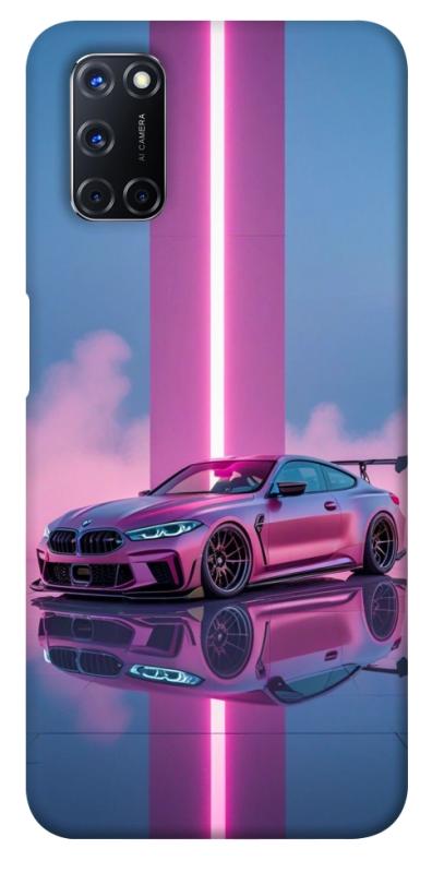 Чохол itsPrint Pink neon car для Oppo A52 / A72 / A92, авто, купити оптом з доставкою