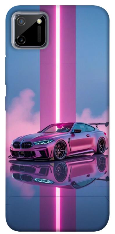 Чохол itsPrint Pink neon car для Realme C11, авто, купити оптом з доставкою