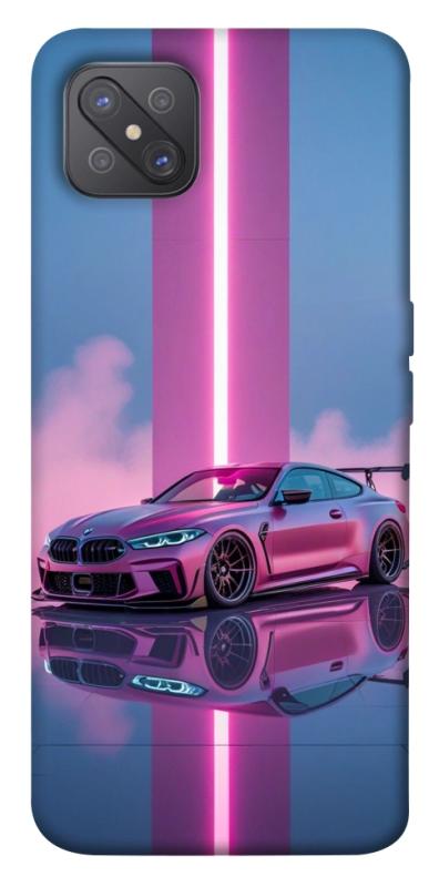 Чехол itsPrint Pink neon car для Oppo A92s, авто, купить оптом с доставкой