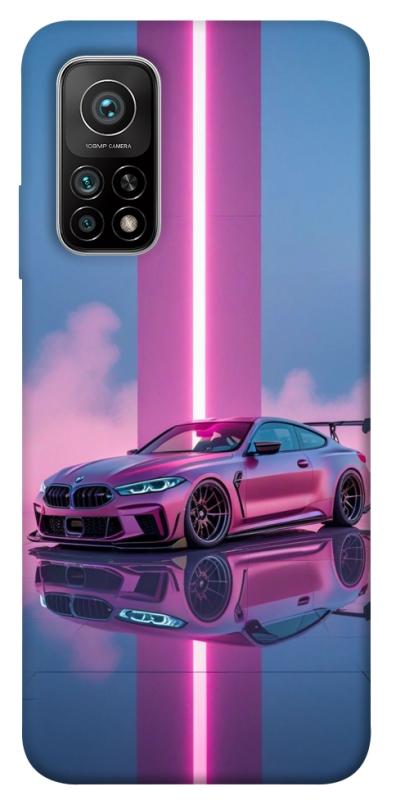 Чехол itsPrint Pink neon car для Xiaomi Mi 10T, авто, купить оптом с доставкой