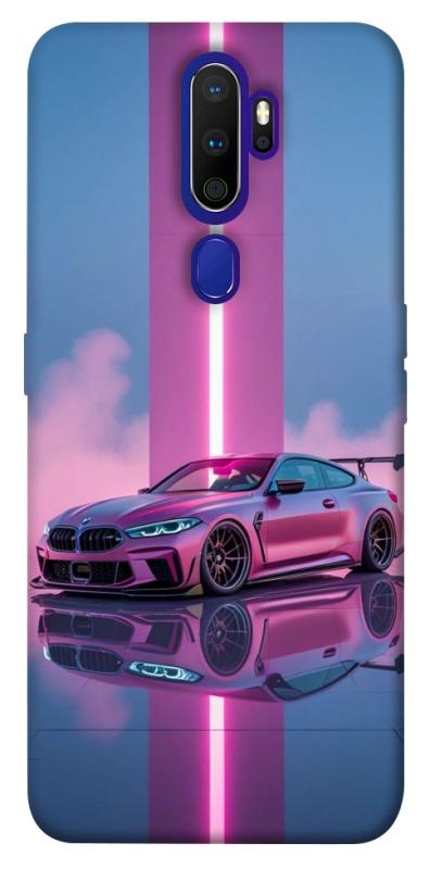 Чехол itsPrint Pink neon car для Oppo A5 (2020) / Oppo A9 (2020), авто, купить оптом с доставкой
