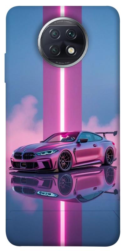Чехол itsPrint Pink neon car для Xiaomi Redmi Note 9 5G / Note 9T, авто, купить оптом с доставкой