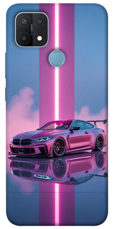 Чехол itsPrint Pink neon car для Oppo A15s / A15, авто, купить оптом с доставкой