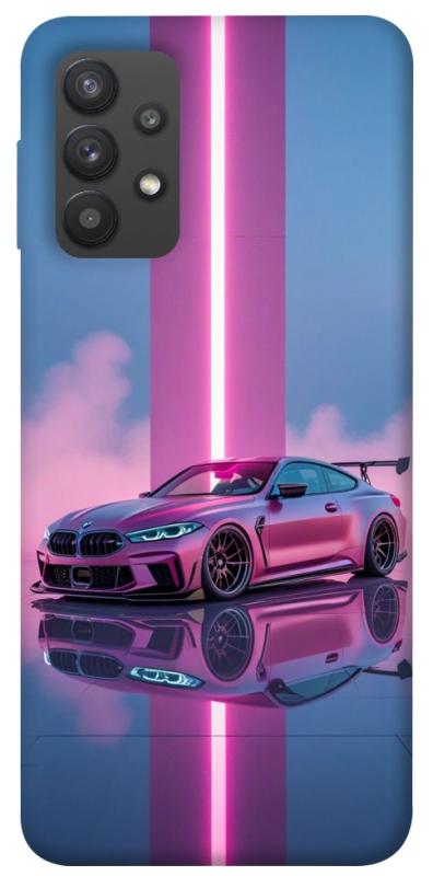 Чехол itsPrint Pink neon car для Samsung Galaxy A32 (A325F) 4G, авто, купить оптом с доставкой