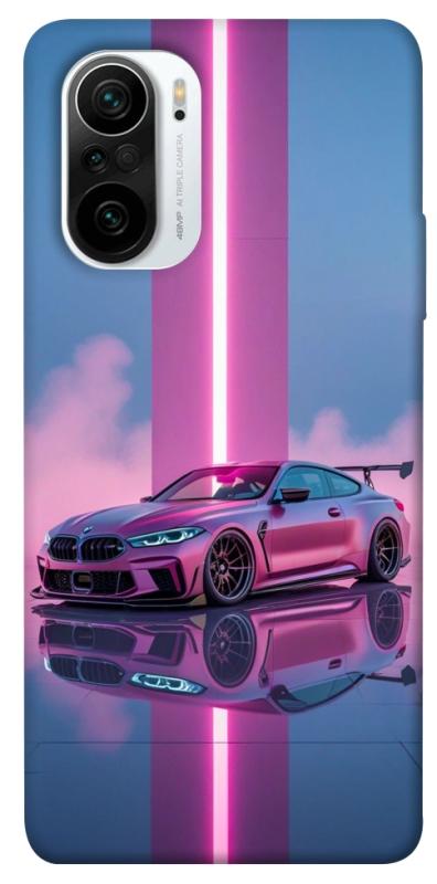 Чехол itsPrint Pink neon car для Xiaomi Redmi K40 / K40 Pro / K40 Pro+ / Poco F3, авто, купить оптом с доставкой
