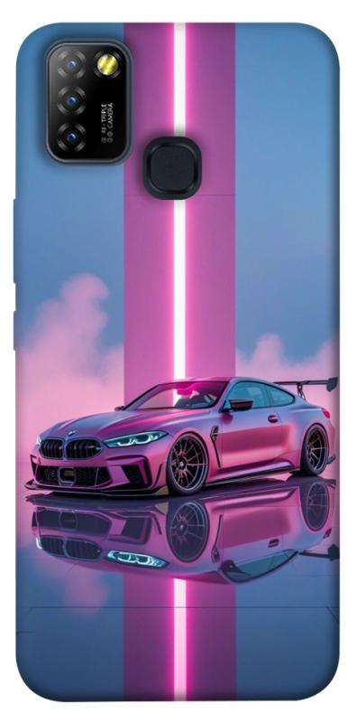 Чехол itsPrint Pink neon car для Infinix Hot 10 Lite, авто, купить оптом с доставкой