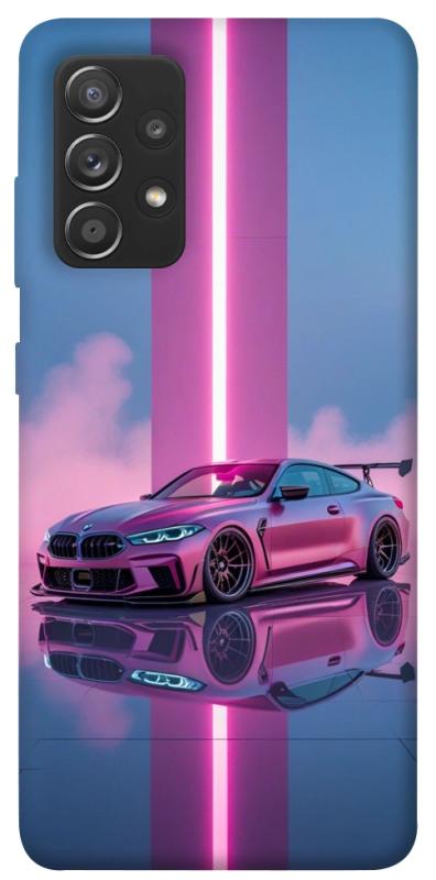 Чехол itsPrint Pink neon car для Samsung Galaxy A72 4G / A72 5G, авто, купить оптом с доставкой