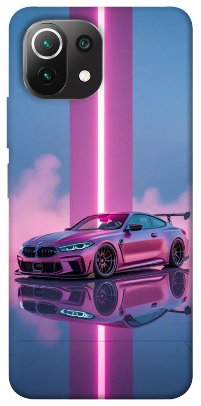 Чехол itsPrint Pink neon car для Xiaomi Mi 11 Lite, авто, купить оптом с доставкой