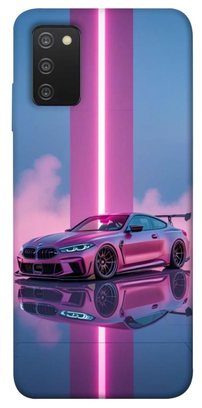 Чехол itsPrint Pink neon car для Samsung Galaxy A03s, авто, купить оптом с доставкой