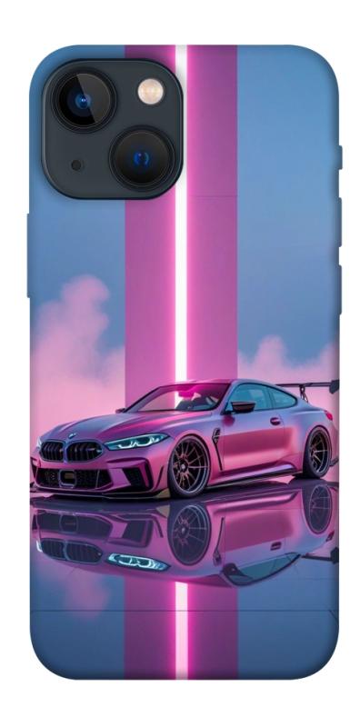 Чехол itsPrint Pink neon car для Apple iPhone 13 mini (5.4"), авто, купить оптом с доставкой