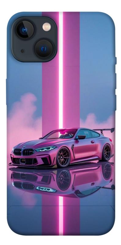 Чехол itsPrint Pink neon car для Apple iPhone 13 (6.1"), авто, купить оптом с доставкой