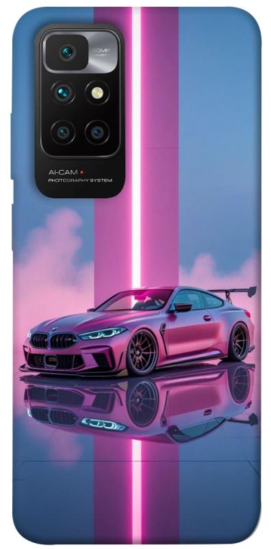 Чохол itsPrint Pink neon car для Xiaomi Redmi 10, авто, купити оптом з доставкою