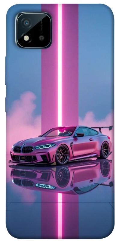Чохол itsPrint Pink neon car для Realme C11 (2021), авто, купити оптом з доставкою