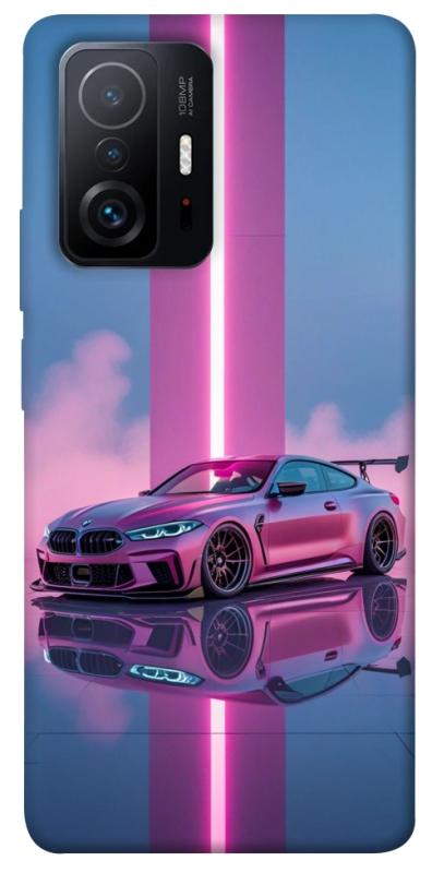 Чехол itsPrint Pink neon car для Xiaomi 11T / 11T Pro, авто, купить оптом с доставкой