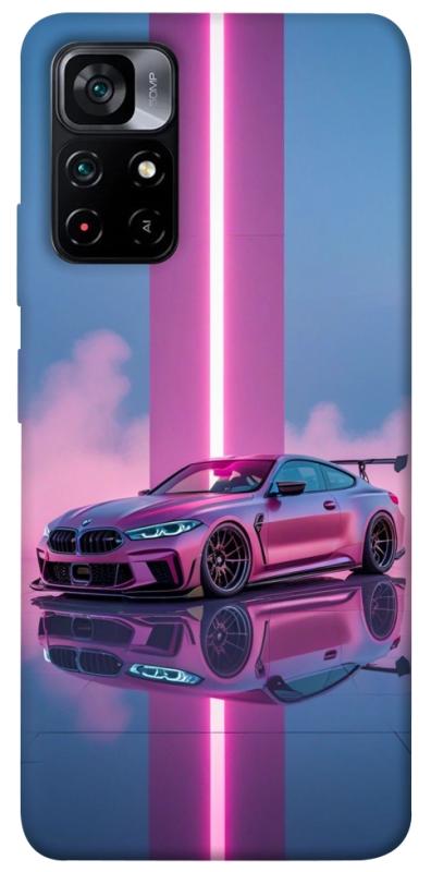 Чехол itsPrint Pink neon car для Xiaomi Poco M4 Pro 5G, авто, купить оптом с доставкой