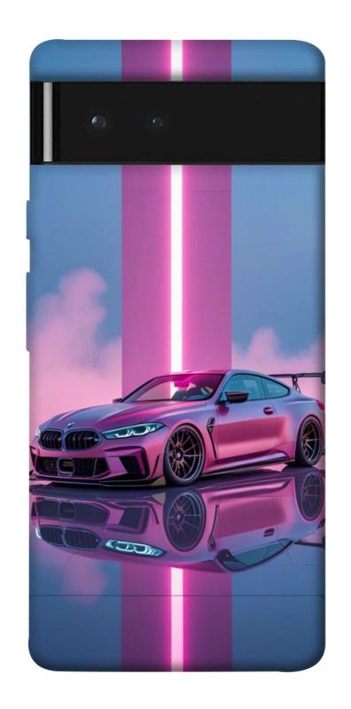 Чохол itsPrint Pink neon car для Google Pixel 6, авто, купити оптом з доставкою