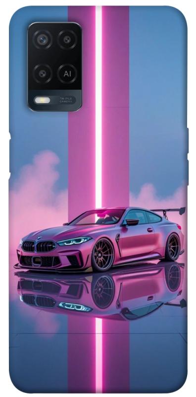 Чехол itsPrint Pink neon car для Oppo A16s / A16, авто, купить оптом с доставкой